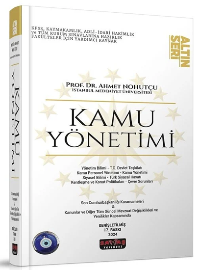 Kamu Yönetimi Konu Anlatımı resmi