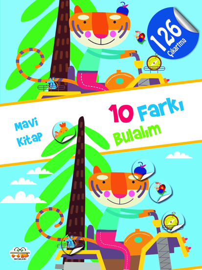 10 Farkı Bulalım - Mavi Kitap resmi