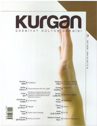 Kurgan Edebiyat Kültür Dergisi -Mart-Nisan-2024 resmi