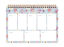 Spiralli Planner Lila Çiçek 17x24 resmi