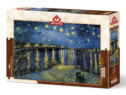 Yıldızlı Gece 2, Vincent Van Gogh 1000 P resmi