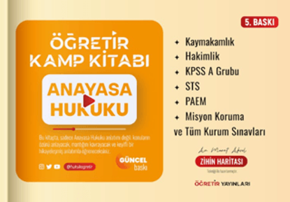 Öğretir Anayasa Hukuku Kamp Kitabı resmi