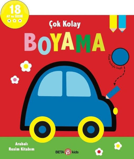 Çok Kolay Boyama - Arabalı Resim Kitabım resmi