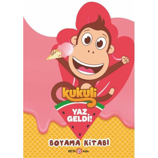 Kukuli - Yaz Geldi! Boyama Kitabı resmi