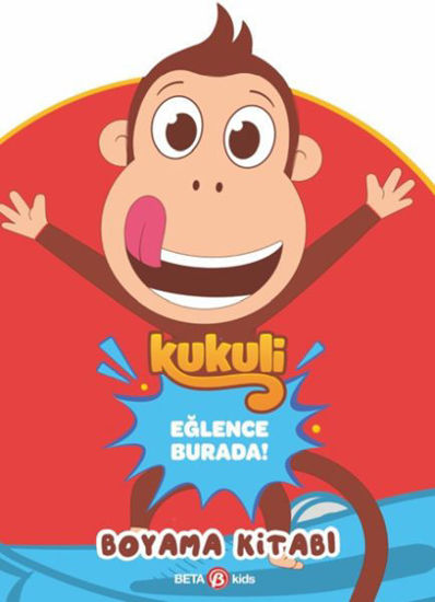 Kukuli - Eğlence Burada Boyama Kitabı resmi