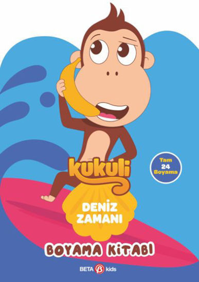 Kukuli - Deniz Zamanı Boyama Kitabı resmi