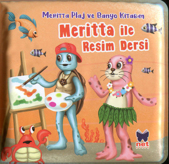 Meritta Plaj ve Banyo Kitabım - Meritta İle Resim Dersi resmi