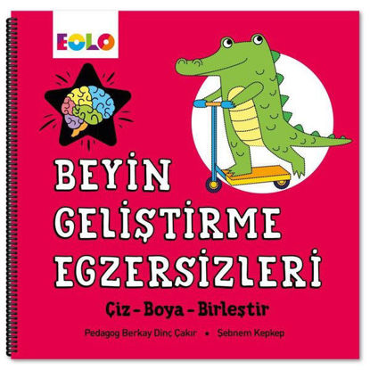 Beyin Geliştirme Egzersizleri - Çiz-Boya-Birleştir resmi