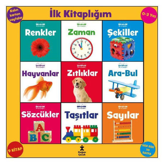 İlk Kitaplığım Seti - 9 Kitap Takım resmi