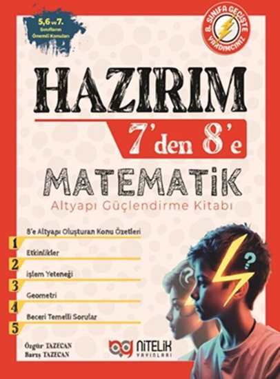 Hazırım 7'den 8'e Matematik resmi