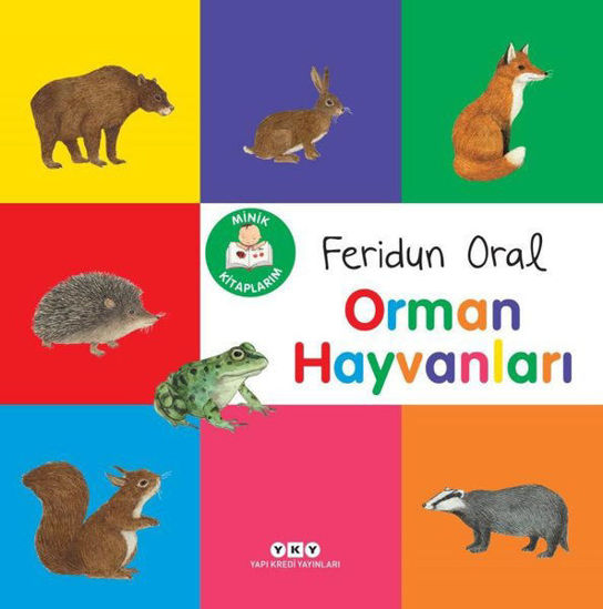 Orman Hayvanları - Minik Kitaplarım resmi