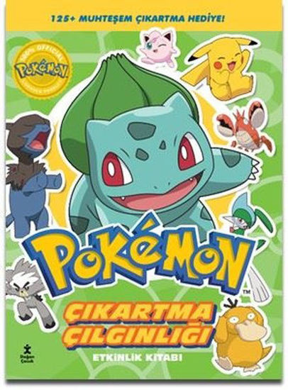 Pokemon Bulbasaur - Çıkartma Çılgınlığı Etkinlik Kitabı resmi