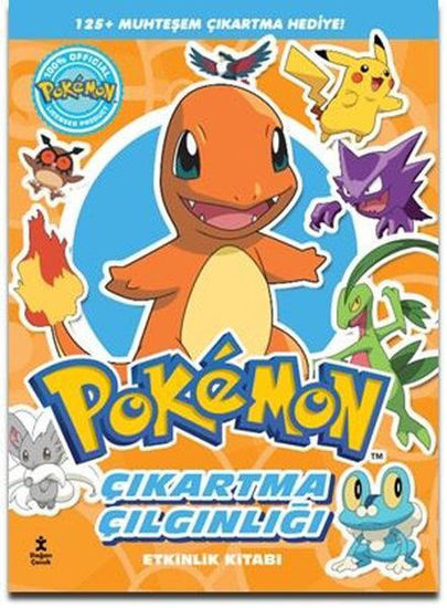 Pokemon Charmender - Çıkartma Çılgınlığı Etkinlik Kitabı resmi