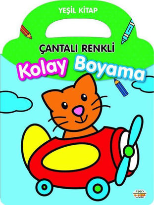 Yeşil Kitap - Çantalı Renkli Kolay Boyama resmi