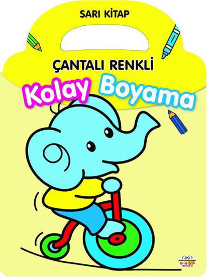 Sarı Kitap - Çantalı Renkli Kolay Boyama resmi