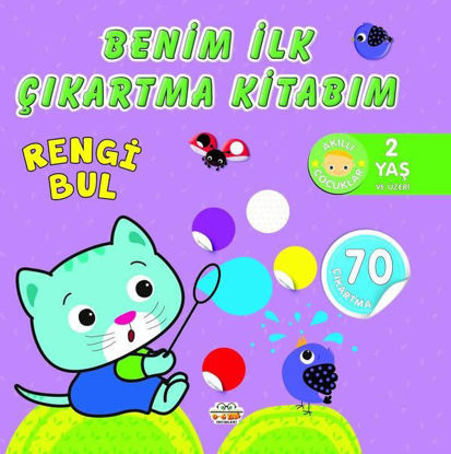 Benim İlk Çıkartma Kitabım - Rengi Bul resmi