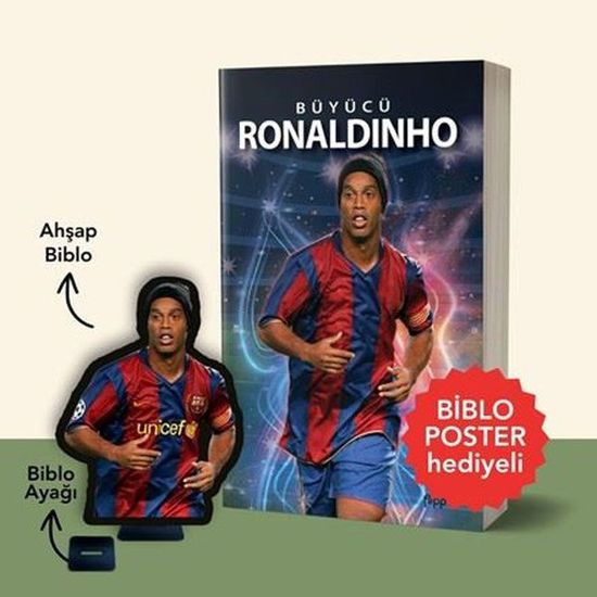 Büyücü Ronaldinho - Biblo Poster Hediyeli resmi