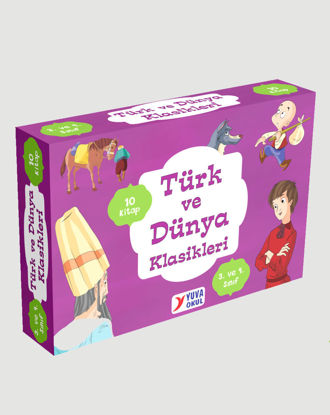 Türk ve Dünya Klasikleri - 3. ve 4. Sınıf- 10 kitap set resmi