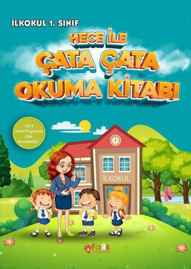 Hece İle Çata Çata Okuma Kitabı - İlkokul 1. Sınıf resmi