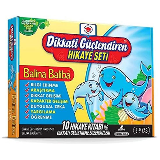 Dikkati Güçlendiren Hikaye Seti - Balina Baliba resmi