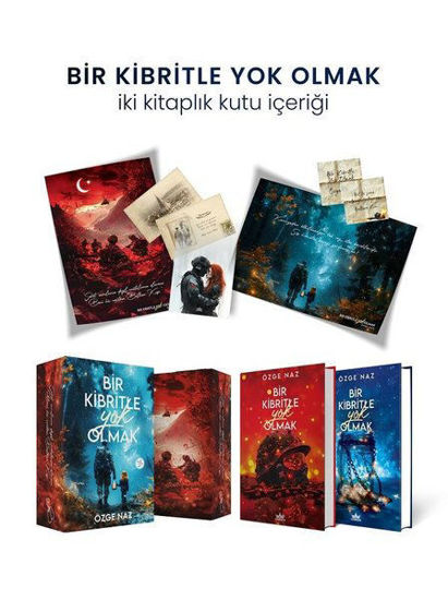 Bir Kibritle Yok Olmak Seti - 2 Kitap Takım - Hediyeli Özel Kutu resmi