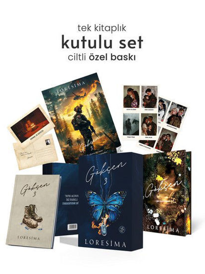 Gökçen 3 - Tek Kitaplık Özel Baskılı Hediyeli Kutulu Set resmi