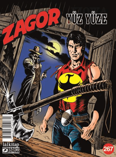 Zagor Sayı 267 - Yüz yüze resmi