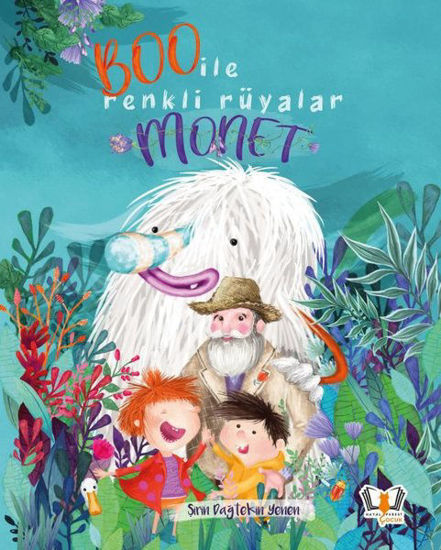 Boo İle Renkli Rüyalar - Monet -Ciltli resmi