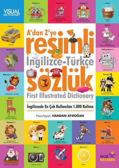 A'dan Z'ye Resimli İngilizce Türkçe Sözlük resmi