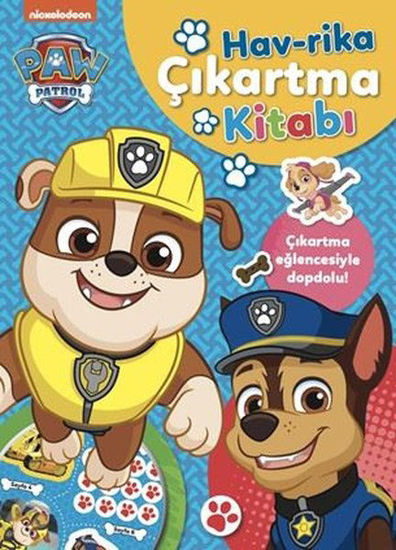 Paw Patrol - Hav-rika Çıkartma Kitabı resmi