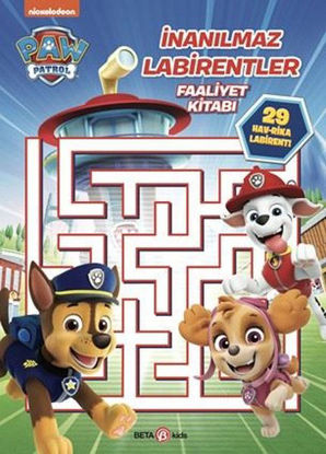 Paw Patrol - İnanılmaz Labirentler Faaliyet Kitabı resmi