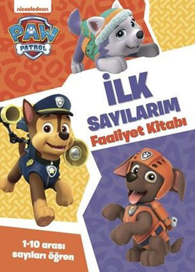 Paw Patrol - İlk Sayılarım Faaliyet Kitabı resmi