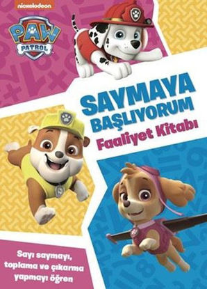 Paw Patrol - Saymaya Başlıyorum Faaliyet Kitabı resmi