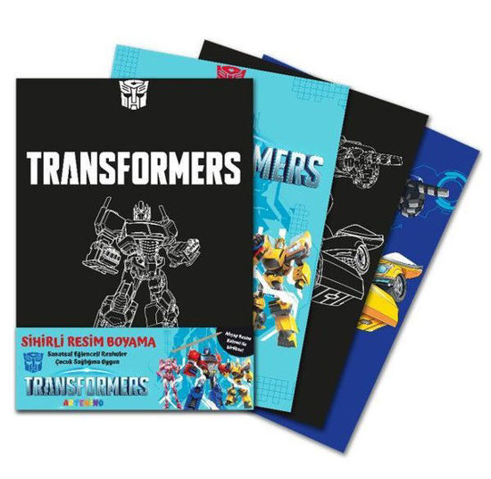 Transformers Sihirli Resim Boyama resmi