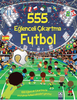 555 Eğlenceli Çıkartma - Futbol resmi