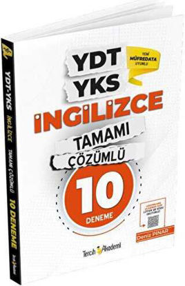 YDT YKS İngilizce Tamamı Çözümlü 10 Deneme resmi