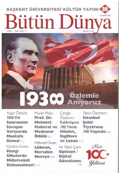 Bütün Dünya - Kasım -2024 resmi