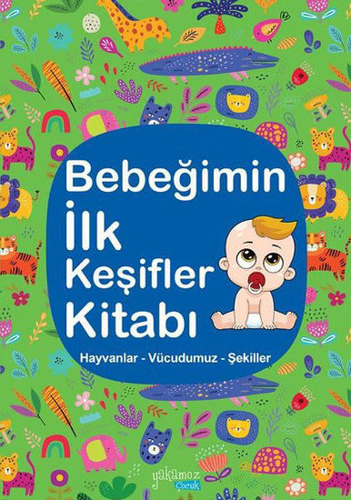 Bebeğimin İlk Keşifler Kitabı - Yeşil resmi