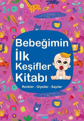 Bebeğimin İlk Keşifler Kitabı - Mor resmi