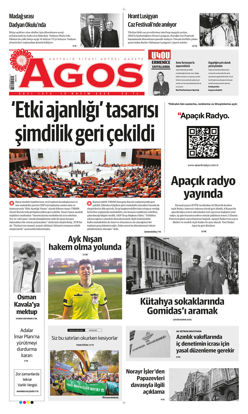 Agos Gazetesi -15-Kasım-2024 resmi