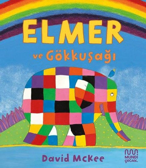 Elmer ve Gökkuşağı resmi