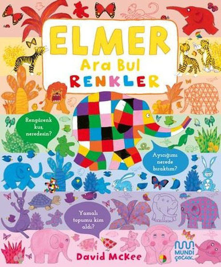 Elmer - Ara Bul Renkler - Ciltli resmi