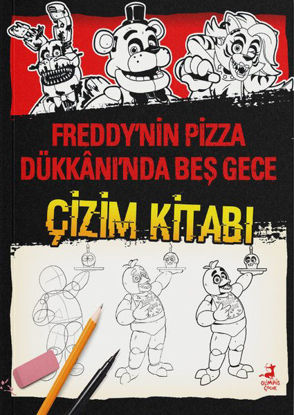 FREDDY'NİN PİZZA DÜKKANI'NDA BEŞ GECE ÇİZİM KİTABI resmi