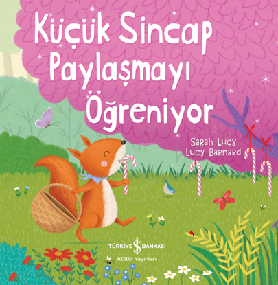 Küçük Sincap Paylaşmayı Öğreniyor resmi