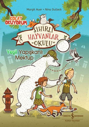 Sihirli Hayvanlar Okulu - Yeşil Yapışkanlı Mektup resmi