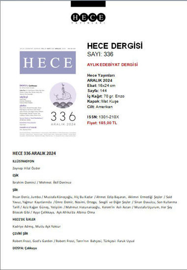 Hece Dergisi Sayı-336 resmi