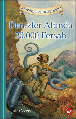 Denizler Altında 20.000 Fersah - Ciltli resmi