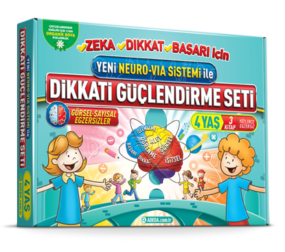 Dikkati Güçlendirme Seti 4 Yaş resmi