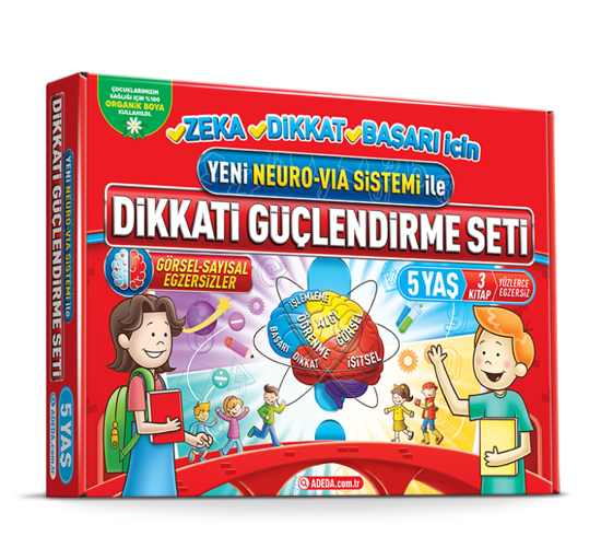 Dikkati Güçlendirme Seti 5 Yaş resmi