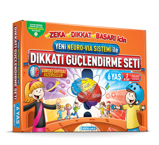 Dikkati Güçlendirme Seti 6 Yaş resmi